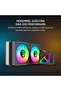 مبرد معالج سائل Lugis JDC240 ARGB 240 مم متوافق مع AM5 وLGA1700 - 2