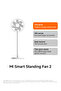 Mi Smart Standing Fan 2 Vantilatör