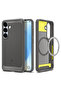 Rugged Armor MagFit for Galaxy S25 PLUS case [MagSafe compatible] - Marble Gray - 10