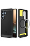 Spigen Rugged Armor MagFit for Galaxy S25 ULTRA case [MagSafe compatible] - Matte Black - 10