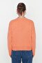 Salmon Wide Fit Soft Textured Basic Knitwear Sweater Twoaw23Kz00185 - 5