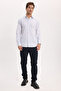 Men's Regular Fit Comfortable Cut 100% Cotton Premium Comfortable Fabric Long Sleeve Checkered Shirt - 2
