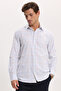 Men's Regular Fit Comfortable Cut 100% Cotton Premium Comfortable Fabric Long Sleeve Checkered Shirt - 4