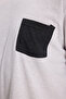 Men's Standard Fit Relaxed Cut Long Sleeve Cotton Gray Black Pajama Set - 4