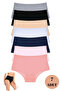 Women's Panties High Waist 7-Pack Colorful
