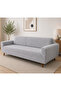 Bohemian Pattern 3 Seater Gray Sofa Cover |   Elastic Sofa Cover | Sofa Bed Cover |   Seat Cover - 4