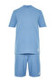 Mavi Regular Fit Waffle Şortlu Pijama Takımı TMNSS23PT00032 - 6