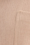 Men's relaxed fit short sleeve polo collar jacquard knit plain beige shirt - 6