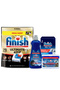 Ultimate plus dishwasher detergent capsule tablet 75 pieces + cleaning and maintenance set - 2