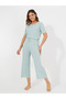 Texture Seamless T-Shirt & Pyjama Set