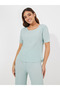 Texture Seamless T-Shirt & Pyjama Set - 3