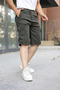 Men's Slim Fit Cargo Pocket Capri Shorts - 2