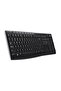 K270 Tam Boyutlu Kablosuz Türkçe Q Klavye, Siyah 920-003761