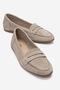 TORY Beige Suede Genuine Leather Women's Loafers