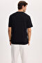 Men's Regular Fit Comfortable Cut Extra Soft Modal Fabric Crew Neck Short Sleeve Black T-Shirt - 8