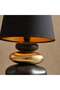Trancey E-14 Ceramic Table Lamp 20x20x29cm - Black - 3