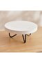 Alida Wooden Decor Stand 23x10cm - White - 3