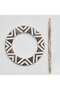 Eden Round Wooden Tie Back-17cm- Natural - 3