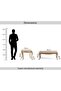 Hannab Coffee Table Set (1+2)- Silver - 5