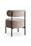 Sergio Accent Chair - Beige & Black - 6