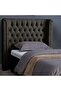 NEPTUNE HEADBOARD CHANEL LIGHT BROWN L-120 : H-125 CM