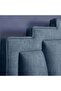 URANUS HEADBOARD CHANEL TEAL L-100 : H-125 CM - 4