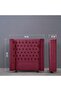 NEPTUNE HEADBOARD VELVET PINK L-120 : H-125 CM - 4