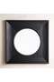 Esprejo Wooden Wall Mirror 115x7x115cm - Black - 4