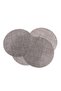 Horch 4 Piece Placemat Set Dia 38cm - Grey - 3