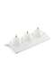 Kenar Serving Set With Gold Rim Dia36.3cm - White - 3