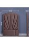 Uranus Headboard Chanel Pink L-120 : H-125 Cm - 5