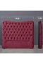 MARS HEADBOARD VELVET PINK L-120 : H-125 CM - 4