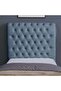 AURORA HEADBOARD CHANEL TEAL L-120 : H-125 CM - 2