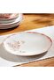 Forsythia 12-piece Porcelain Dinner Set -peach - 2