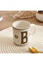 Alphabet B Mug 300ml -white