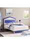 Popeye Kids Single Bed 120x200 Cm - Blue