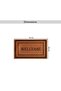 Lander Coir Door Mat 45x75cm -Natural - 5