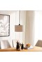 Roxana E27 Pendant Lamp Dia 32x185cm - Beige