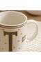 Alphabet T Mug 300ml -white - 2