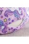 Unicorn Memory Foam Kids Travel Pillow 23x23x8cm - Pink - 3