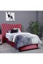 MARS HEADBOARD VELVET PINK L-120 : H-125 CM - 5