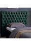 MARS HEADBOARD CHANEL OLIVE GREEN L-90 : H-125 CM