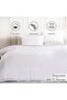 Retreat 3-Piece King Duvet Cover Set 230x220cm-White - 8