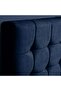 VISTA HEADBOARD CHANEL NAVY BLUE L-100 : H-125 CM - 3