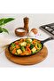 Ferric Cast Iron Oval Sizzler Black 18cm - 2