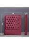 BIANCA HEADBOARD VELVET PINK L-100 : H-125 CM - 4
