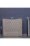 MARS HEADBOARD CHANEL BEIGE L-120 : H-125 CM - 6