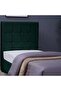 HERMONIA HEADBOARD CHANEL OLIVE GREEN L-100 : H-125 CM