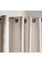 Wayne Textured Stripe Blackout 2 Piece Curtain Set 135x240cm - Beige - 2