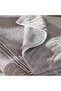 Nathan Wave 6 Piece Solid Dyed Jacquard Towel Set - Grey - 3